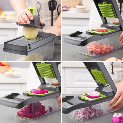 Vegetable Julienne Cutter Manual Silk Shredder Slicer Kitchen Gadget