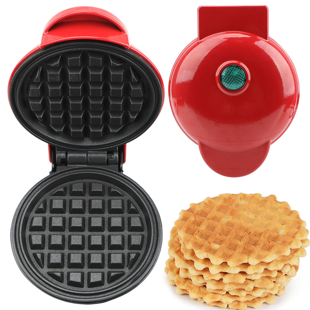 Mini Electric Eggette Waffle Maker – Non-Stick Bubble Egg Cake Oven with EU Plug for Quick Breakfasts