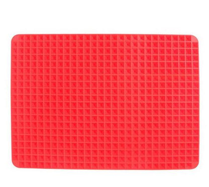 Non-Stick Silicone Pyramid Baking Mat – Heat-Resistant Oven & BBQ Cooking Mat