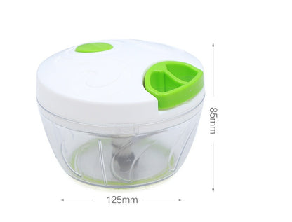 Manual Food Chopper & Meat Grinder – High-Speed Multifunction Vegetable Shredder Kitchen Tool