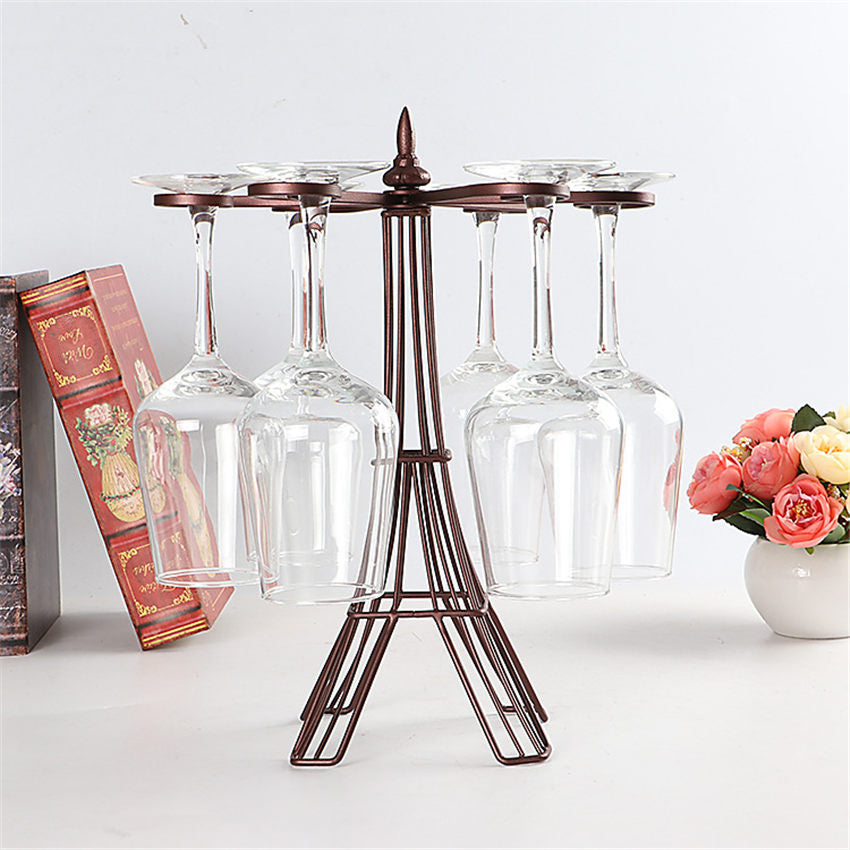 Wine Glass Holder – Hanging Stemware Rack for Kitchen & Bar