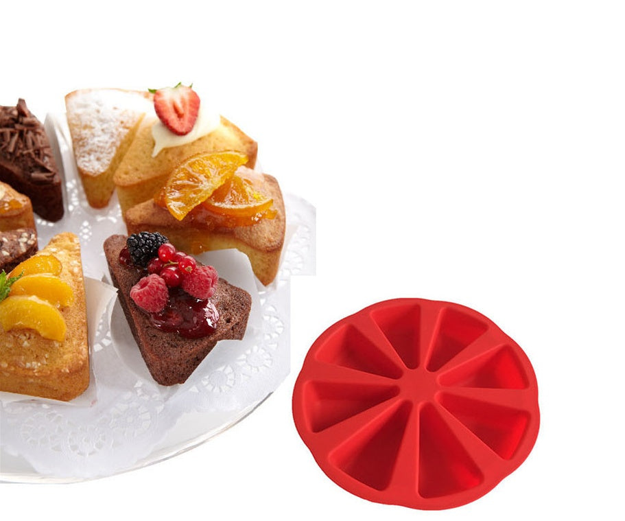 Non-Stick Silicone Cake Mold – Flexible Baking Pan for Oven & Microwave