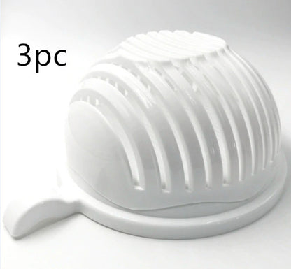 Creative Salad Cutter – Fruit & Vegetable Cutting Tool for Easy Salad Preparation