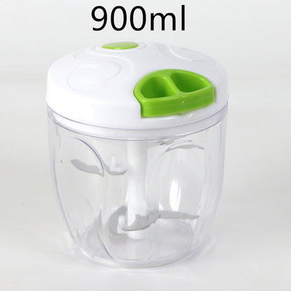 Manual Food Chopper & Meat Grinder – High-Speed Multifunction Vegetable Shredder Kitchen Tool