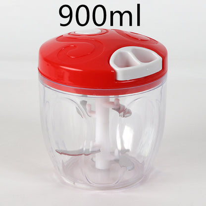 Manual Food Chopper & Meat Grinder – High-Speed Multifunction Vegetable Shredder Kitchen Tool