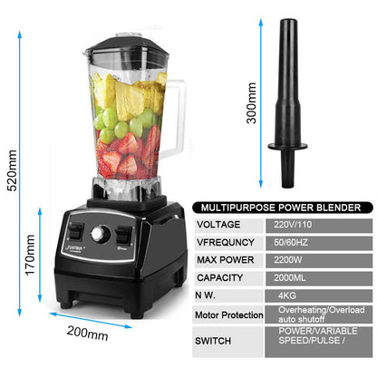 High-Speed Multifunction Blender – Heating Cooking Blender for Smoothies, Soups & Food Processing