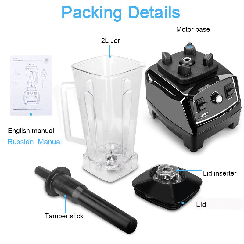 High-Speed Multifunction Blender – Heating Cooking Blender for Smoothies, Soups & Food Processing