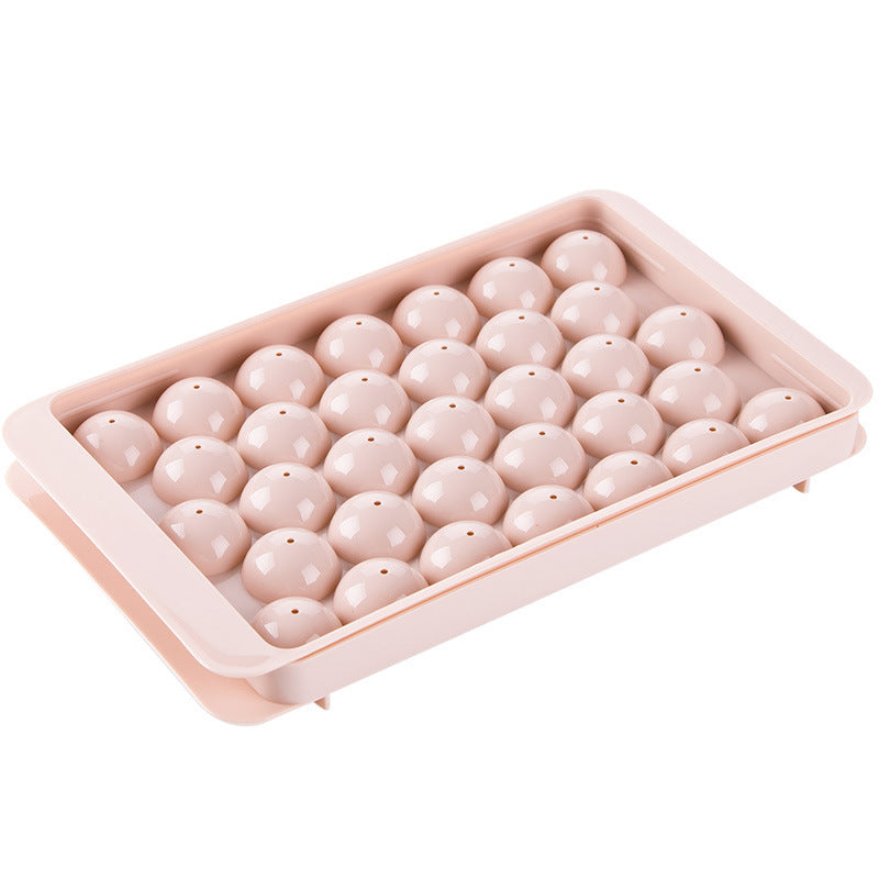 3D Round Ice Ball Tray – DIY Ice Cube Maker for Home, Bar & Party