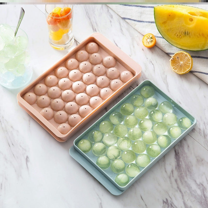 3D Round Ice Ball Tray – DIY Ice Cube Maker for Home, Bar & Party
