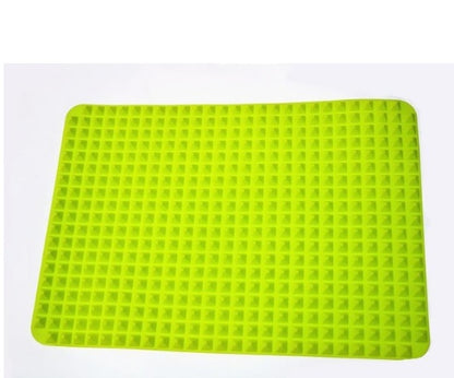 Non-Stick Silicone Pyramid Baking Mat – Heat-Resistant Oven & BBQ Cooking Mat