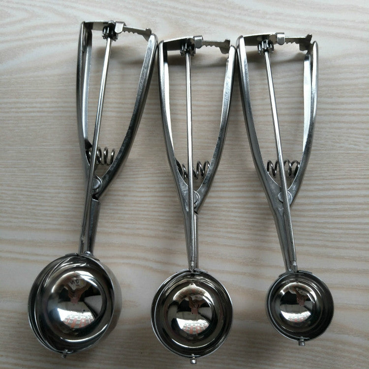 Stainless Steel Ice Cream Scoop Spoon – Durable Dessert & Frozen Treat Serving Tool