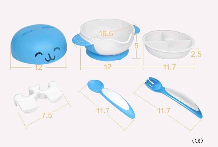 Baby Feeding Set – Toddler Plates, Bowls, Spoons & Forks