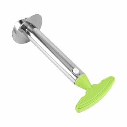 Stainless Steel Pineapple Corer & Peeler – Fruit Cutter Tool with Pulp Separator