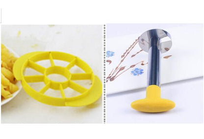 Stainless Steel Pineapple Peeler & Corer – Easy-Use Fruit Slicer Kitchen Tool