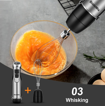 Handheld Immersion Blender – Electric Stick Blender for Smoothies, Soups & Baby Food