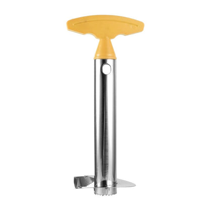 Stainless Steel Pineapple Corer & Peeler – Fruit Cutter Tool with Pulp Separator