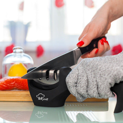Diamond Tungsten Steel Knife Sharpener – Kitchen Sharpening Stone Tool