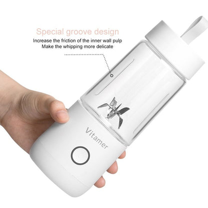 350ml USB Rechargeable Portable Blender | Electric Juicer Cup for Smoothies, Shakes & Slushies