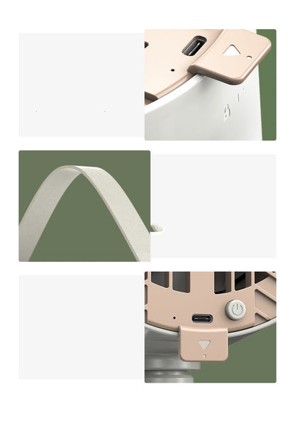 Portable Desktop Mini Range Hood – USB Kitchen Exhaust Fan for BBQ & Home