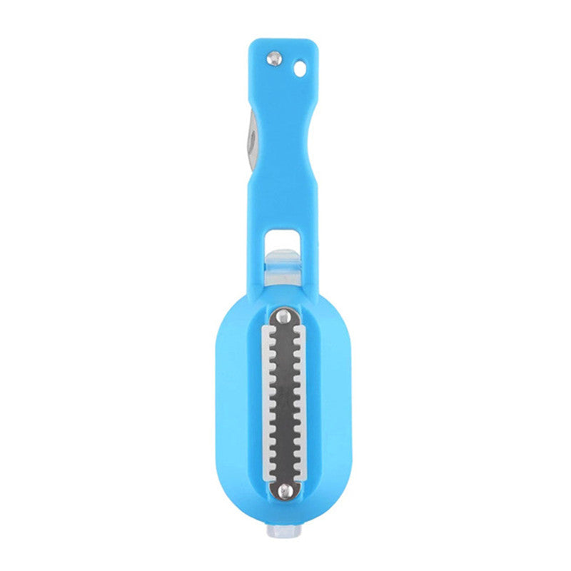 Fish Scaler Tool – Stainless Steel Fish Scale Scraper & Cleaning Brush