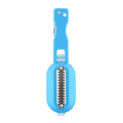 Fish Scaler Tool – Stainless Steel Fish Scale Scraper & Cleaning Brush