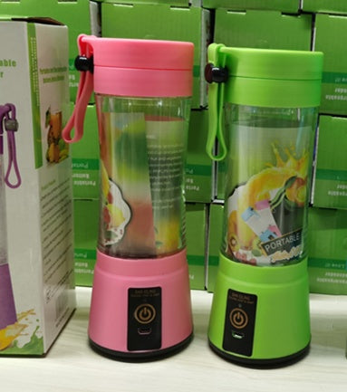 Portable USB Rechargeable Mini Blender – Electric Fruit Juice Mixer & Personal Juicer