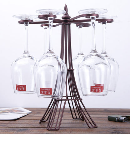 Wine Glass Holder – Hanging Stemware Rack for Kitchen & Bar