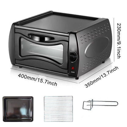 2100W Electric Mini Oven – Multi-Function Pizza, Naan & Bread Maker for Chapati, Roti & Baking
