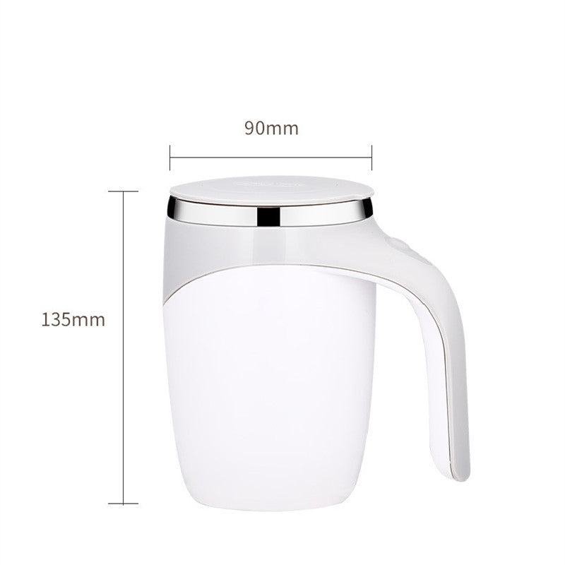 Rechargeable Electric Self-Stirring Mug | Automatic Magnetic Coffee Cup for Milk, Tea & Shakes
