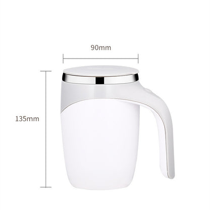 Rechargeable Electric Self-Stirring Mug | Automatic Magnetic Coffee Cup for Milk, Tea & Shakes