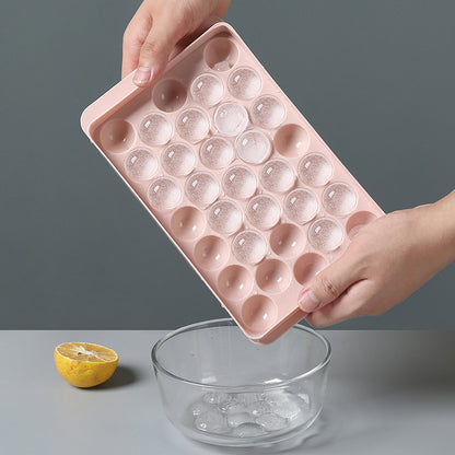 3D Round Ice Ball Tray – DIY Ice Cube Maker for Home, Bar & Party