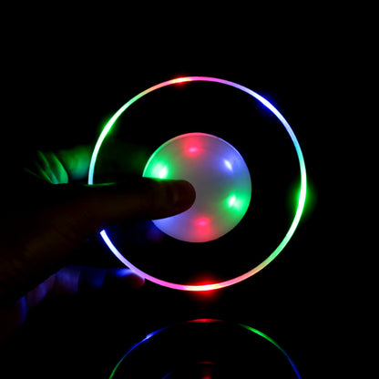LED Luminous Drink Coaster Flashing Acrylic Crystal Base for Bar, Party & Cocktail Glass