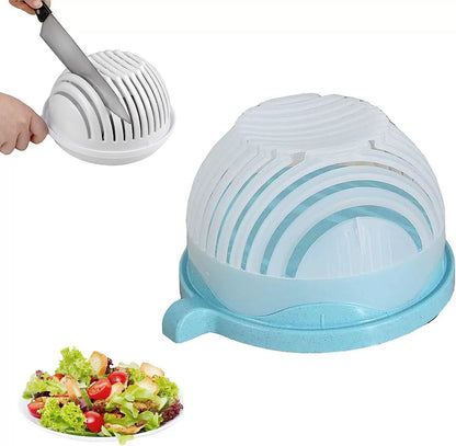 Creative Salad Cutter – Fruit & Vegetable Cutting Tool for Easy Salad Preparation