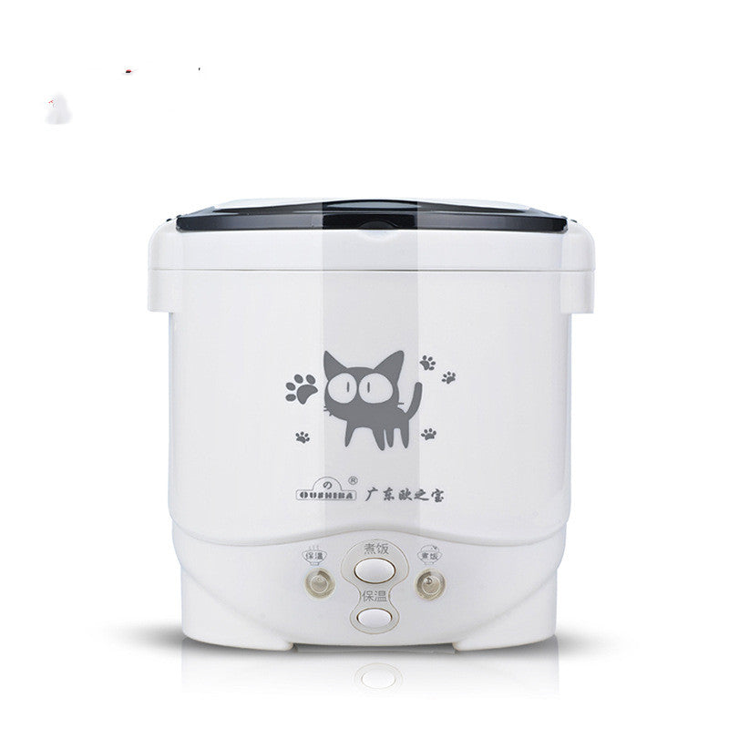1L Ouzhibao Mini Rice Cooker – Portable Car & Home Rice Cooker
