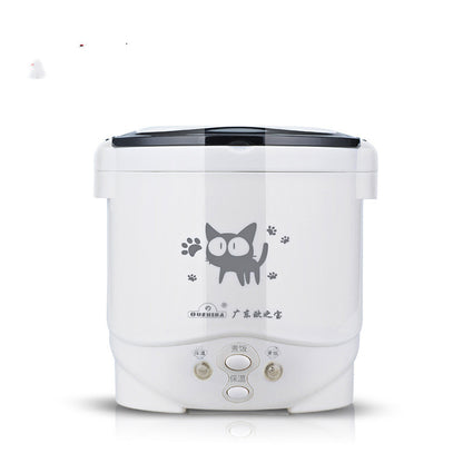 1L Ouzhibao Mini Rice Cooker – Portable Car & Home Rice Cooker