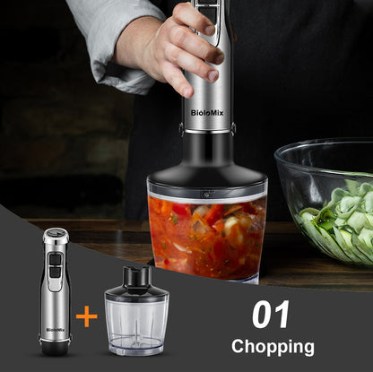 Handheld Immersion Blender – Electric Stick Blender for Smoothies, Soups & Baby Food