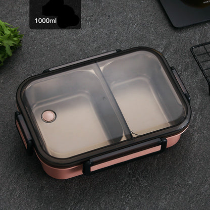 Stainless Steel Insulated Lunch Box – Portable Food Container for Work & School