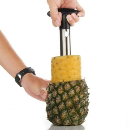 Stainless Steel Pineapple Peeler & Corer – Easy-Use Fruit Slicer Kitchen Tool