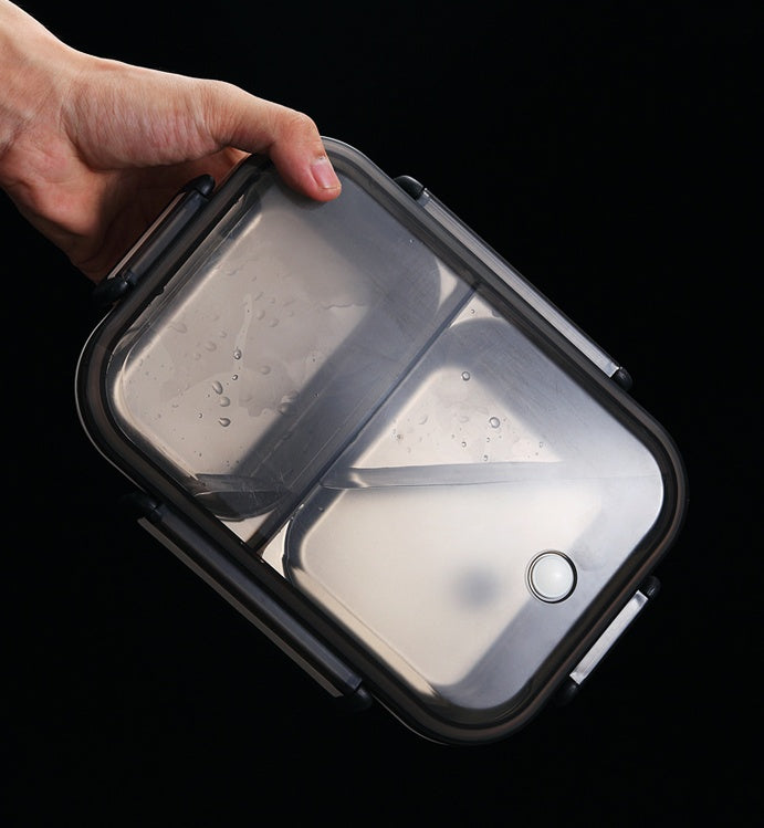 Stainless Steel Insulated Lunch Box – Portable Food Container for Work & School