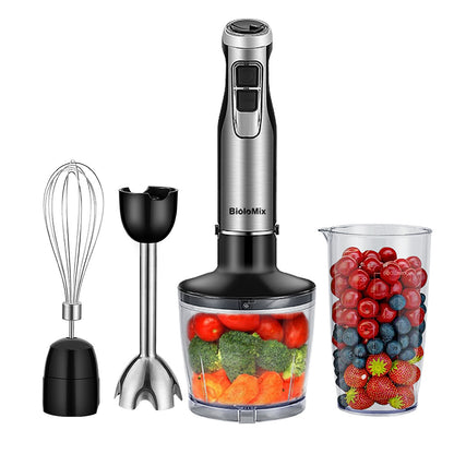 Handheld Immersion Blender – Electric Stick Blender for Smoothies, Soups & Baby Food