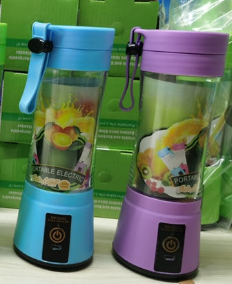 Portable USB Rechargeable Mini Blender – Electric Fruit Juice Mixer & Personal Juicer
