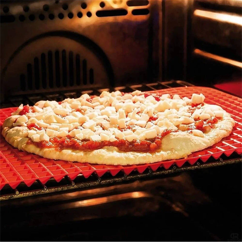 Non-Stick Silicone Pyramid Baking Mat – Heat-Resistant Oven & BBQ Cooking Mat
