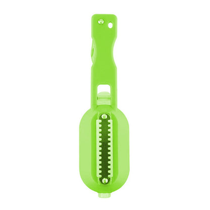 Fish Scaler Tool – Stainless Steel Fish Scale Scraper & Cleaning Brush