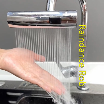 Universal Kitchen Faucet Water Nozzle – Splash Proof Rotating Water Bubbler Extension