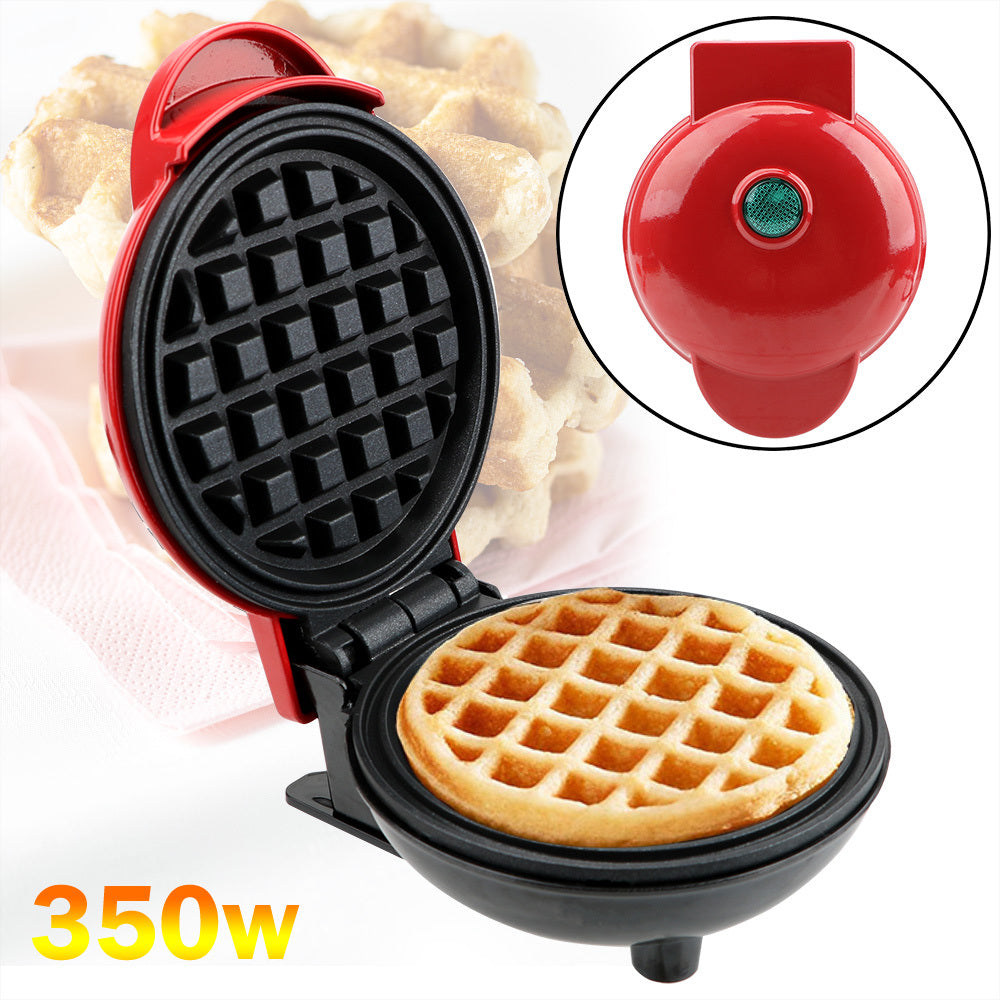 Mini Electric Eggette Waffle Maker – Non-Stick Bubble Egg Cake Oven with EU Plug for Quick Breakfasts