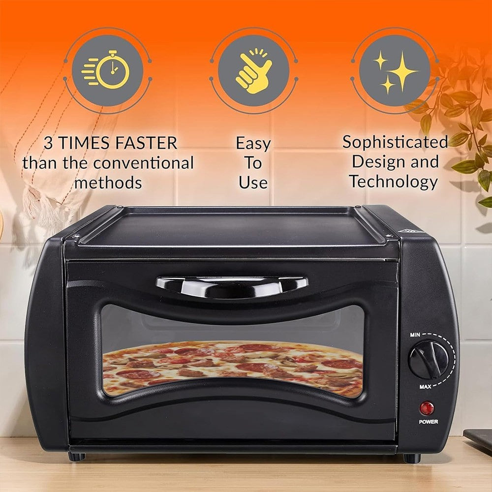 2100W Electric Mini Oven – Multi-Function Pizza, Naan & Bread Maker for Chapati, Roti & Baking